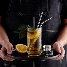 Lade das Bild in den Galerie-Viewer, Edelstahl RainbowStraw Partystrohhalme - umweltschonend und wiederverwendbar (25% Rabatt)